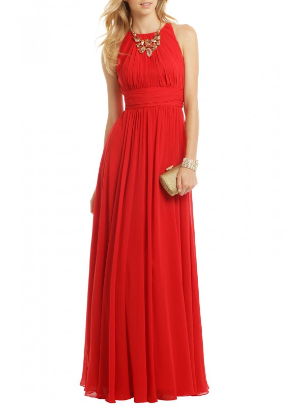 Ruby Red Gala Gown