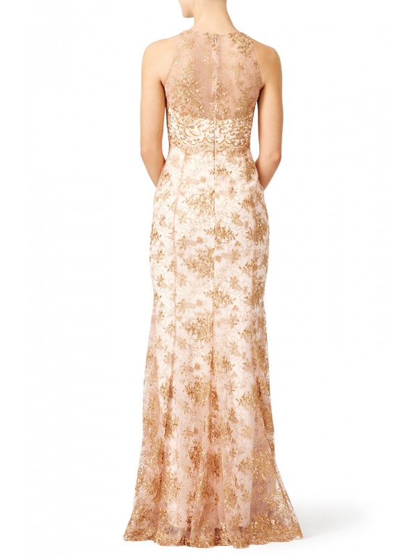 Gilded Blush Gown