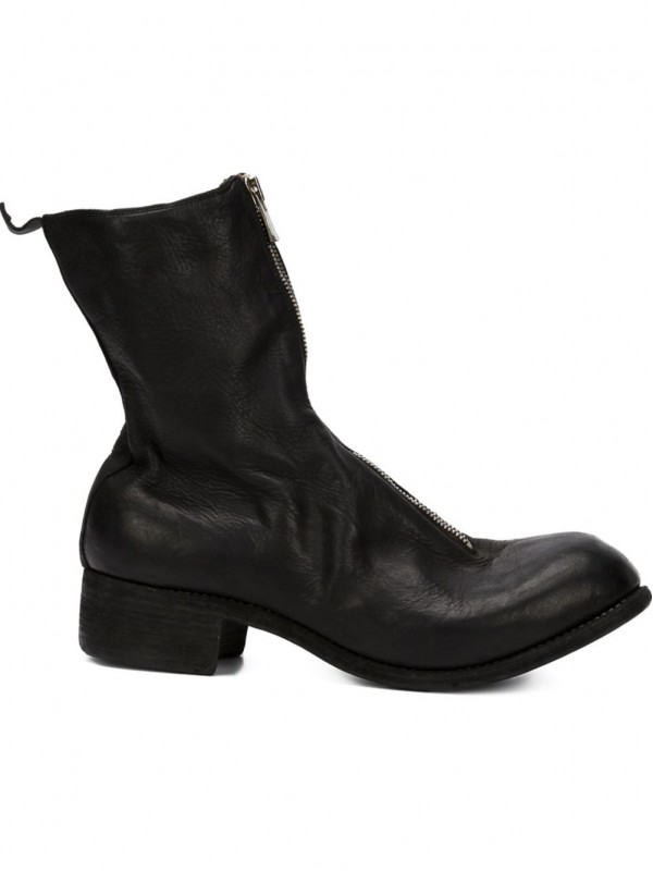 Guidi zip-up fitted boots PL2